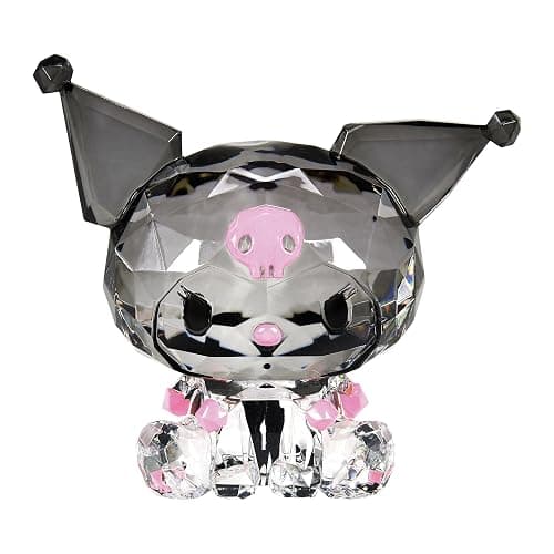 Enesco FACETS Sanrio Kuromi Sitting Miniature Figurine, 1.8 Inch, Multicolor - Image 1