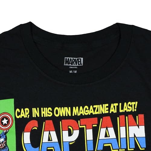 Marvel Comics Captain America 100 Premiere Silver Age Short Sleeve Shirt Men's Adult Graphic Print Tee thumbnail 3