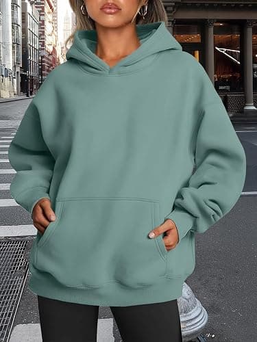 Trendy Queen Womens Oversized Hoodies Fleece Sweatshirts Fall Fashion Pullover Sweaters Winter Clothes thumbnail 6