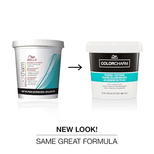 COLORCHARM Powder Hair Lightener | Up to 7 Levels of Lift | Dust Free | Color Correction | On or Off Scalp applications thumbnail 2