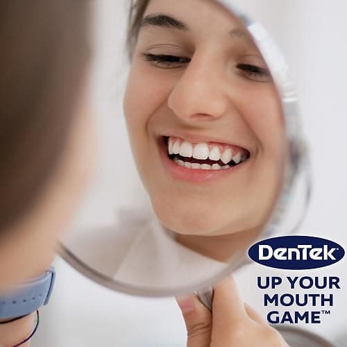 DenTek Advanced Clean Floss Picks with No Break & No Shred Dental Floss, Plaque Remover, 150 Count thumbnail 7