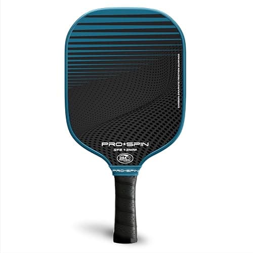 PRO SPIN Carbon Fiber Pickleball Paddles Set of 2 or Single | Lightweight Pickleball Set with Indoor/Outdoor Balls, Bag & Covers – Durable Pickle Ball Paddle Gift for Men, Women & Families thumbnail 9
