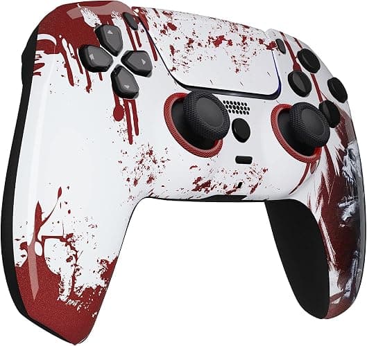 Custom Controllerzz Wireless Controller Compatible with PS5 - Multiple Designs Available (PS5 Bloody Zombie) - PS5 Bloody Zombie thumbnail 2