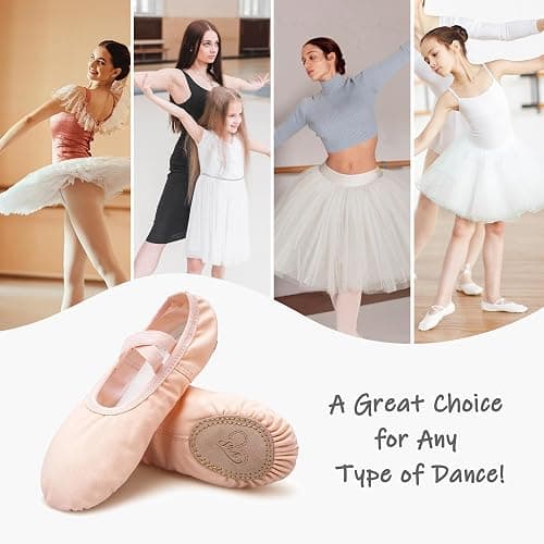 Stelle Ballet Shoes for Women Girls Canvas Ballet Slipper Dance Shoes Yoga Shoes thumbnail 6