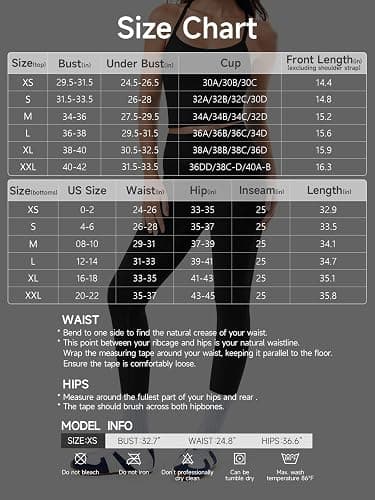 Matching Workout Sets for Women,Breathable Sport Bras & Seamless Leggings,2 Piece ActiveWear Outfits for Pilates/Gym/Athletic thumbnail 2