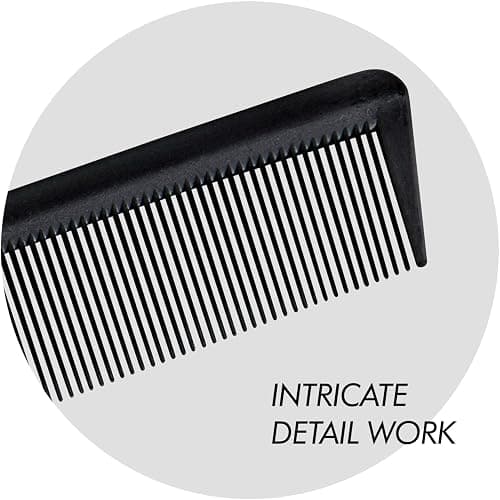 SAM VILLA Signature Series Long Cutting Comb, Black thumbnail 5