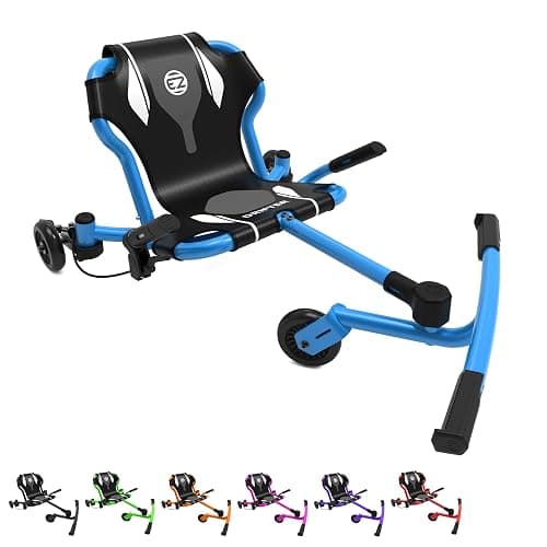 EzyRoller New Drifter-X Ride on Toy for Ages 4 and Older, Up to 150lbs. - Blue - Image 1
