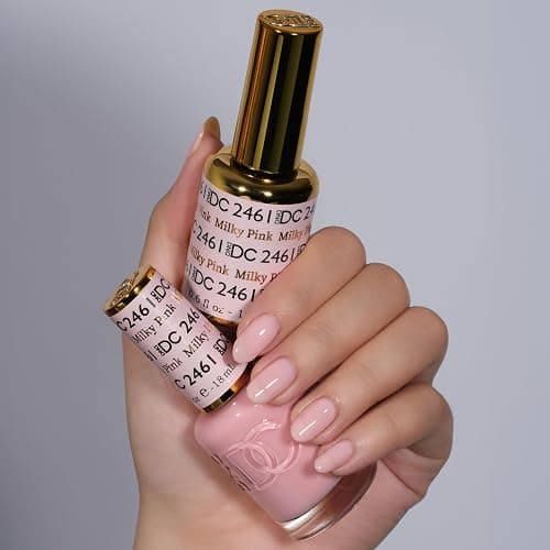 DND DC Gel Polish Set, Sheer Collection, UV Gel Polish and Air Dry Nail Lacquer, Matching Chip-Free Polish Duo, 0.5 Fl Oz Each thumbnail 2