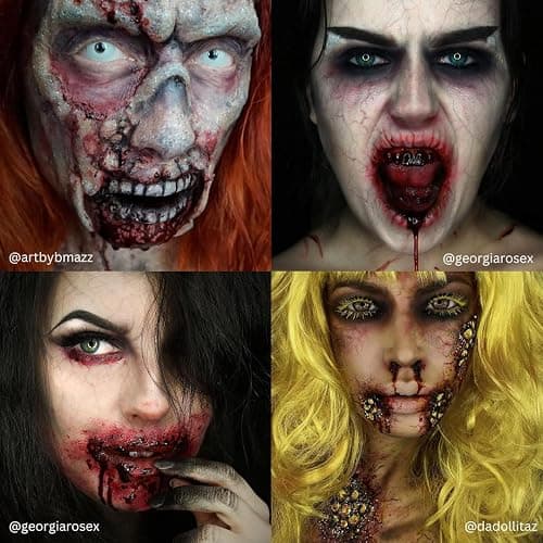 Mehron Makeup Stage Blood | Realistic For Halloween | Washable Fake Blood for Special FX, Stage & Screen, Halloween, & Cosplay (4.5) (Dark Venous) thumbnail 2