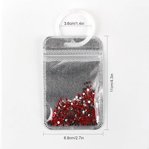 50PCS Diamond Painting Beads Storage Bags | Reusable Ziplock Pouches for DIY Diamond Art, Gem & Bead Organizer, Craft Supplies Storage Accessories thumbnail 2
