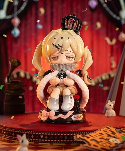 CALEMBOU Anime Blind Box Figure, Cute Crow Paradise Series Blind Box Chibi Figure for Desktop Ornament, Collectable PVC Toys for Birthday Gifts thumbnail 7