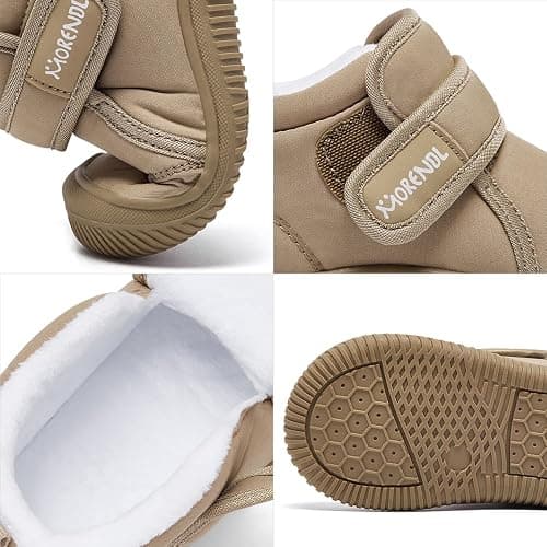 MORENDL Toddler Snow Boots Baby Booties Infant Winter Shoes First Walking Shoes thumbnail 2