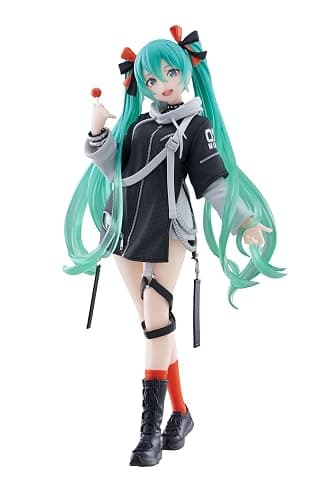 Taito-Hatsune Miku Figure - Fashion (Punk Ver.) - Image 1