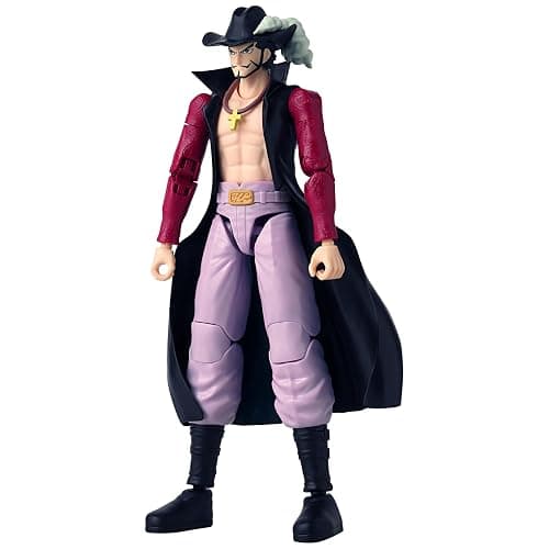 ANIME HEROES - One Piece - Dracule Mihawk Action Figure | One Piece 6 Inch Action Figure Anime Heroes - Dracule Mihawk thumbnail 3