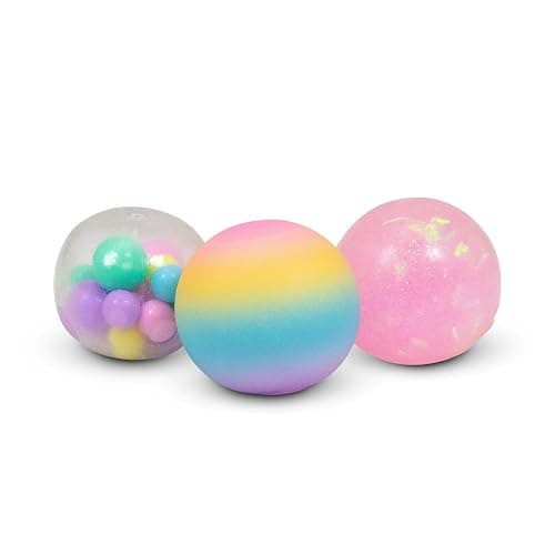 Tobar SCRUNCHEMS Unicorn Squeeze Balls, Pack of 3, Great Stress Ball - Image 1