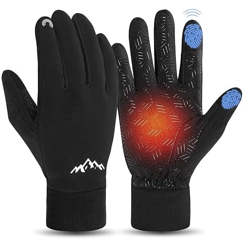 Pixel Panda Winter Gloves for Men Women Warm Touchscreen Gloves for Cold Weather for Cycling, Driving, Running, Hiking, Work - Image 1