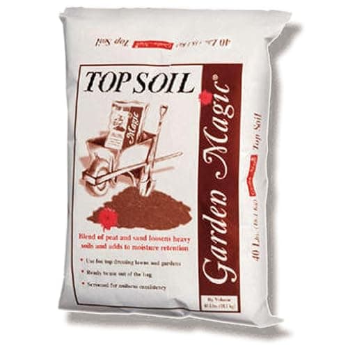 Michigan Peat 40 Pound Bag Garden Magic Organic Planting Potting Top Soil Blend Mix for Indoor and Outdoor Gardening and Landscapes, White - Image 1