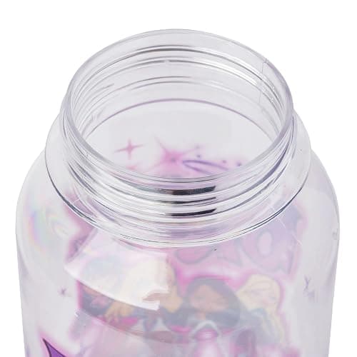 Silver Buffalo Bratz Airbrush Featuring Yasmin, Sasha, Jade, and Cloe Twist Spout Plastic Water Bottle with Stickers You Stick Yourself, 32 Ounces thumbnail 8