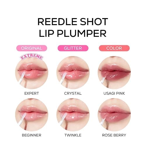 VT COSMETICS Reedle Shot Lip Plumper, Hydrate & Volumize Lip Gloss, Smooth Lip Wrinkles, Korean Lip Plumper, High Shine, Lip Enhancer, Hyaluronic Acid, Stocking Stuffers, 0.15 oz. (Twinkle (Glitter)) thumbnail 5