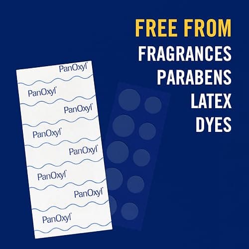 PanOxyl PM Overnight Spot Patches, Advanced Hydrocolloid Healing Technology, Fragrance Free, 40 Count Pack of 1 - 40 Count thumbnail 8