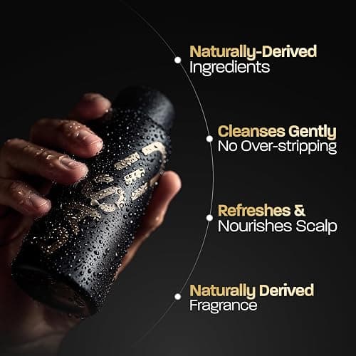 BASED Shower Duo Shampoo & Conditioner Bundle with Peppermint Oil & Coconut Oil, Cleansing Shampoo & Hydrating Conditioner for Men, No Sulfates, Silicones, or Parabens, 12 fl oz (Pack of 2) thumbnail 2