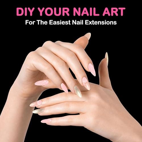 550 Pièces Capsule Americaine Ongle Amande, 11 Tailles Capsules Ongles Gel Couverture Complète, Semi Givré Faux Ongles pour Débutant en Manucure, Prothésiste Ongulaire et Salons Nail Art à Domicile thumbnail 8