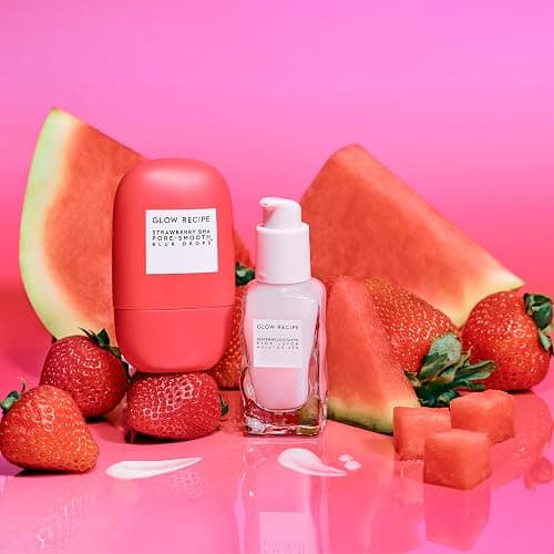 Glow Recipe Pink Juice Water Gel Face Moisturizer for Women, Men & Teens, Travel Size - Hydrating Hyaluronic Acid, Radiance Boosting, Oil-Free, Long-Lasting Korean Skin Care for Oily Skin (25ml) thumbnail 8