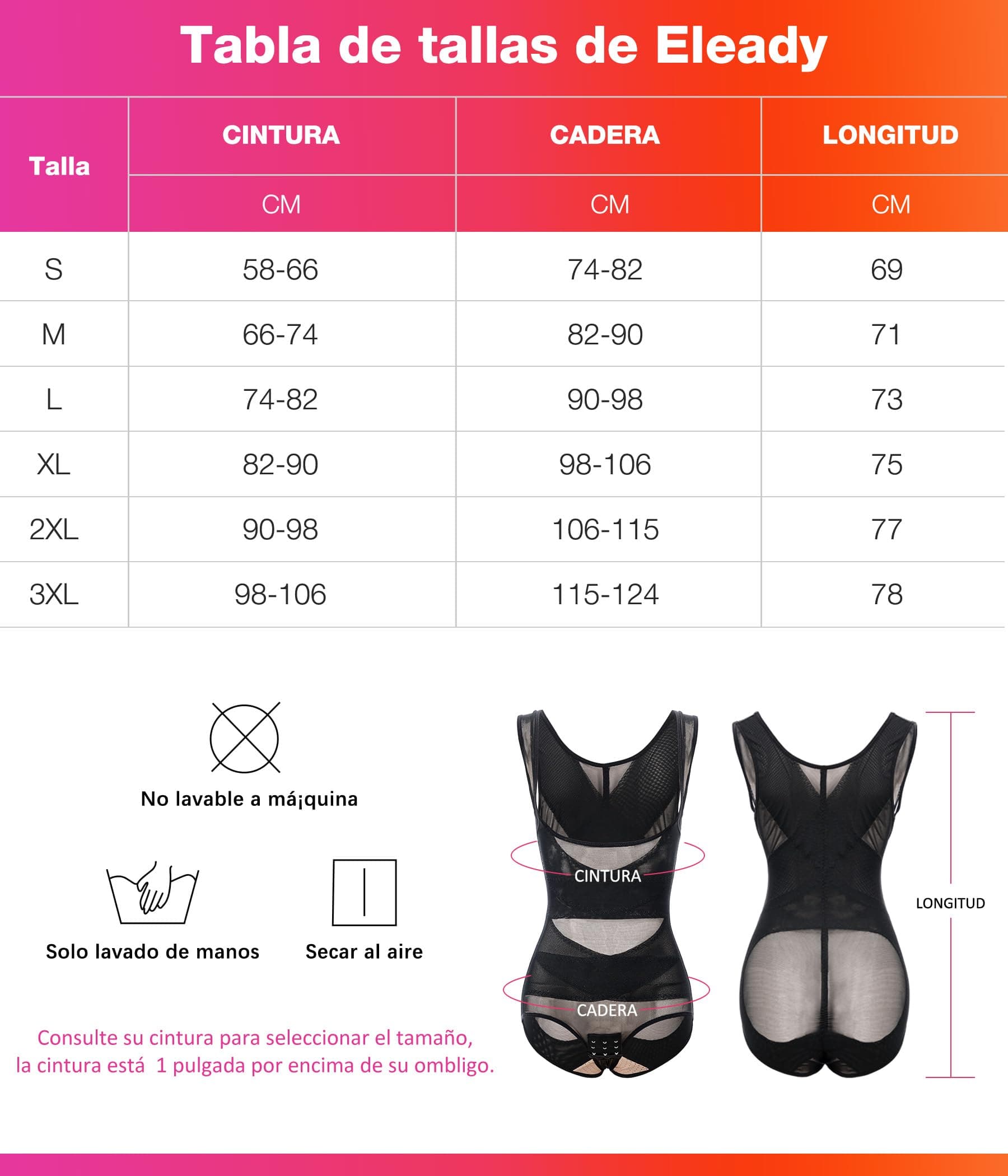 Eleady Fajas Reductoras Mujer Adelgazante Moldeador de Cuerpo Para Mujer Fajas Colombianas Reductoras de Abdomen y Cintura Faja Adelgazante thumbnail 5