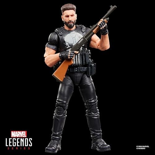 Marvel Legends Series Punisher, The Punisher Collectible 15-cm Action Figure Set thumbnail 6