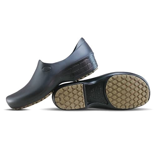 Sticky Nursing Shoes Women - Chefs - Kitchen - Nurses - Clogs for Work - Waterproof Non Slip thumbnail 4