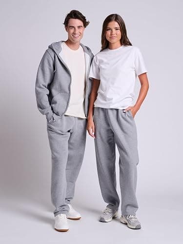Russell Athletic Men's Dri Power Fleece Open Bottom Sweatpants with Pockets, Relaxed Fit, Moisture Wicking thumbnail 2