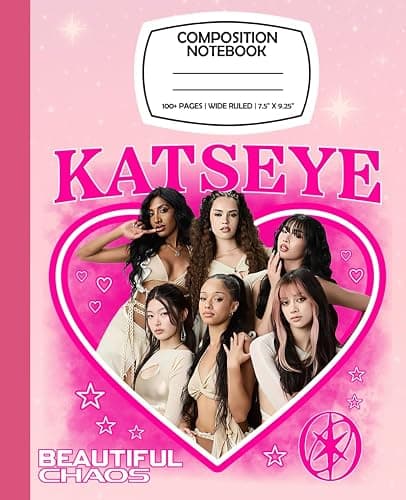 Notebook: College Ruled Pages Size 7.5x9.25 for Girls Kids Teens and Adults - Image 1