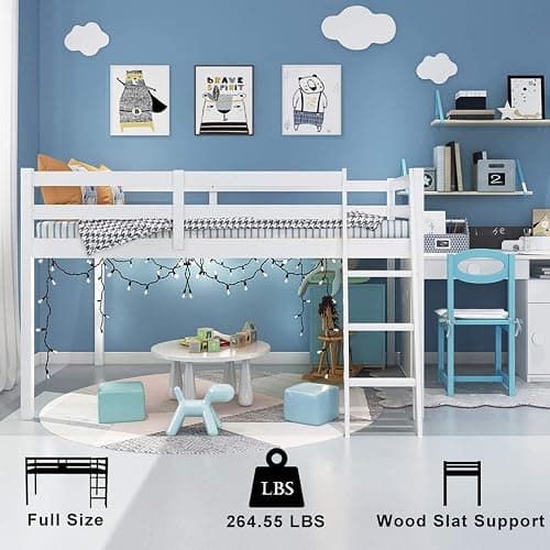 Low Loft Bed thumbnail 4