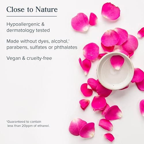 HERITAGE STORE Rosewater - Refreshing Facial Splash for Glowing Skin with Damask Rose - All Skin Types - Rose Water for Face - Made Without Dyes or Alcohol, Hypoallergenic, Vegan, Cruelty Free, 8oz thumbnail 3
