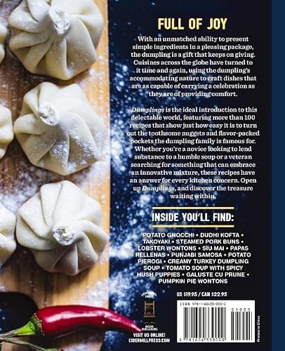 Dumplings: Over 100 Recipes from the Heart of China to the Coasts of Italy (The Art of Entertaining) thumbnail 2