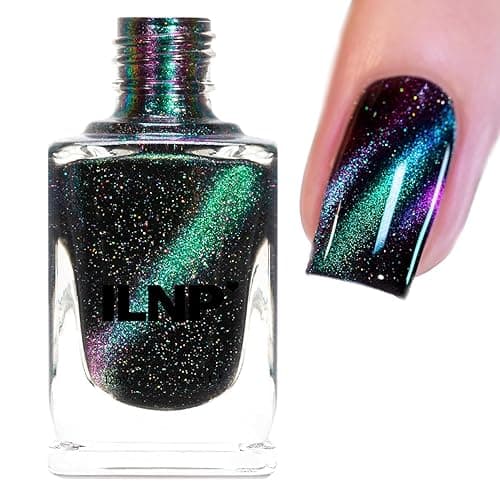 ILNP Deep Space - Teal to Purple Magnetic Holographic Nail Polish