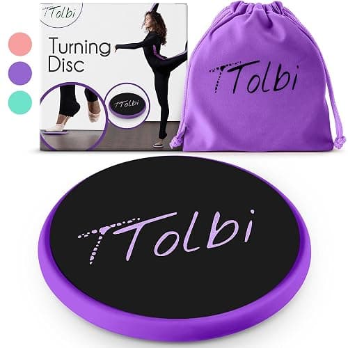 Premium Turning Boards for Dancers – Improve Spins, Technique & Balance, Ideal Turn Board for Ballet, Dancing & Figure Ice Skating, Portable Spin Disc for Dance & Spinner Disk Training Equipment - Image 1