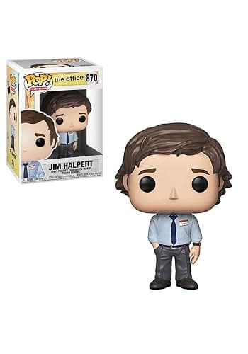 Funko POP! TELEVISION: The Office - Jim Halpert (Styles May Vary), Marrone, Blu, misura standard, - Image 1