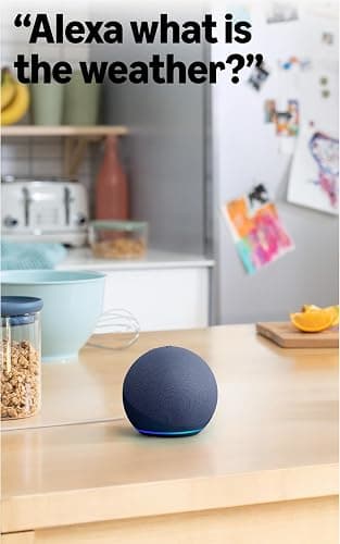 Amazon Echo Dot (newest model), Our most affordable Alexa speaker, Ideal for small spaces, With Alexa+ Early Access, Glacier White thumbnail 4