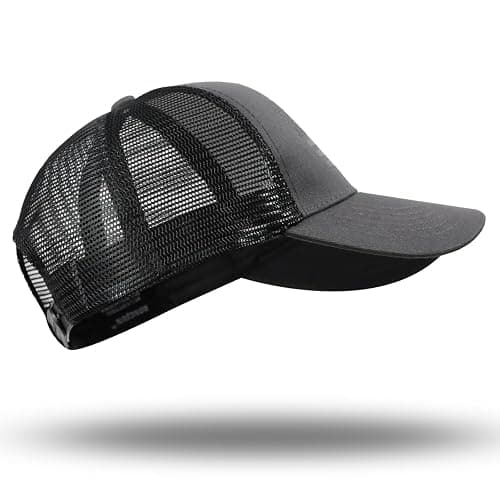 American Flag Trucker Hat - Snapback Hat, Baseball Cap for Men Women - Breathable Mesh Side, Adjustable Fit - for Casual Wear thumbnail 5