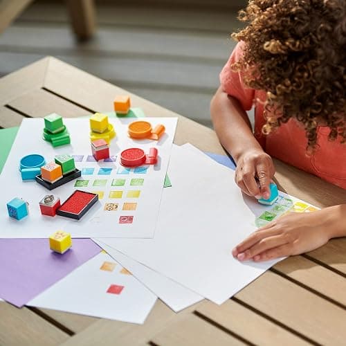 Learning Resources Numberblocks Stampoline Park Stamp Set Ages 3+ | Create And Learn With Favourite Characters, Stamp Activities Build Fine Motor Skills And Creativity thumbnail 7