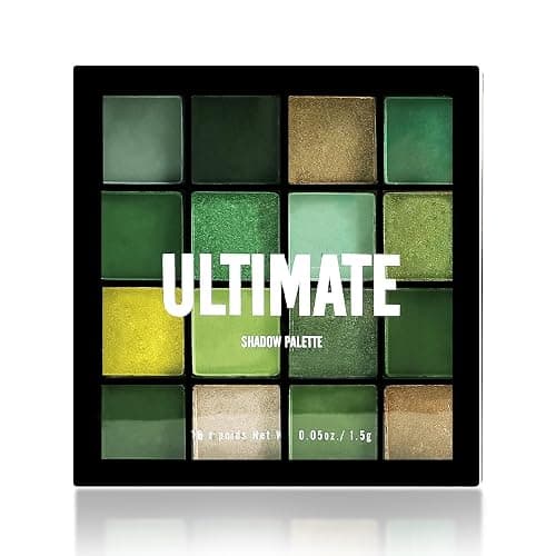 Boobeen Colorful Eyeshadow Palette Makeup-16 Colors, Matte and Glitter Eyeshadow, Bright Eyeshadow palettes, Blendable, Easy to Build Dramatic Glamour Looks - Image 1