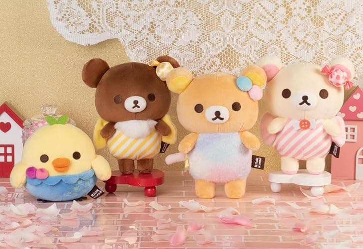 San-X Original Rilakkuma Amusement Park Series Plush - 7" Korilakkuma thumbnail 2