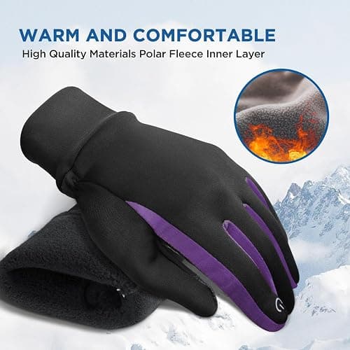 SIMARI Kids Winter Gloves Touchscreen Warm Thermal Water-Resistant for Boy Girl Running Cycling Snow Skiing in Cold Weather thumbnail 2