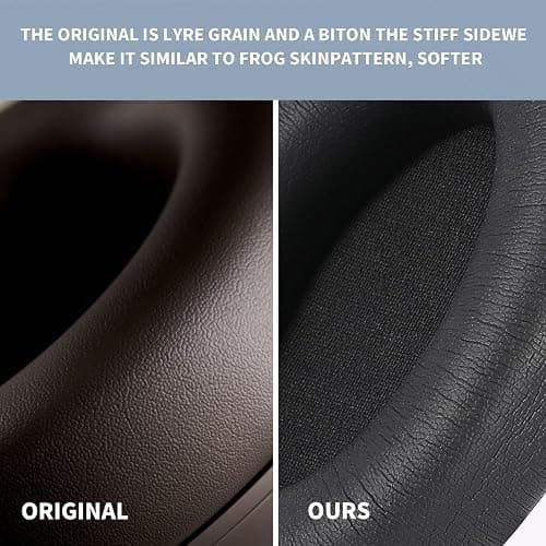 MC Magic Cushion Replacement Ear Pads for Beats Studio pro,High-Density, Shock-Absorbing Foam,Protein Leather,Doesn't fit Any Other Studio Models (Sandstone) thumbnail 4