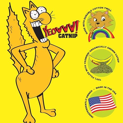 Yeowww! Catnip Toy, Yellow Banana thumbnail 6