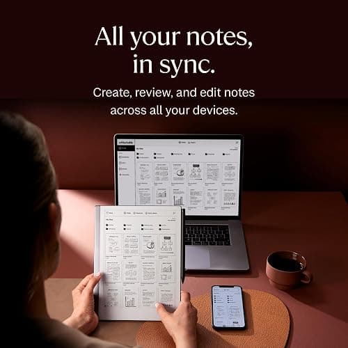 reMarkable 2 Bundle | 10.3'' reMarkable 2 Paper Tablet and Marker Plus Pen with Built-in Eraser thumbnail 6