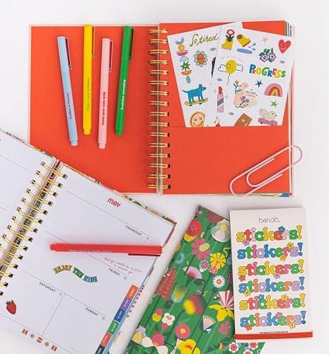 ban.do Sticker Book with Over 700 Assorted Stickers and 35 Sheets with Fun/Colorful/Aesthetic Pack for Scrapbooking Planners or Journals, Issue 9 thumbnail 5