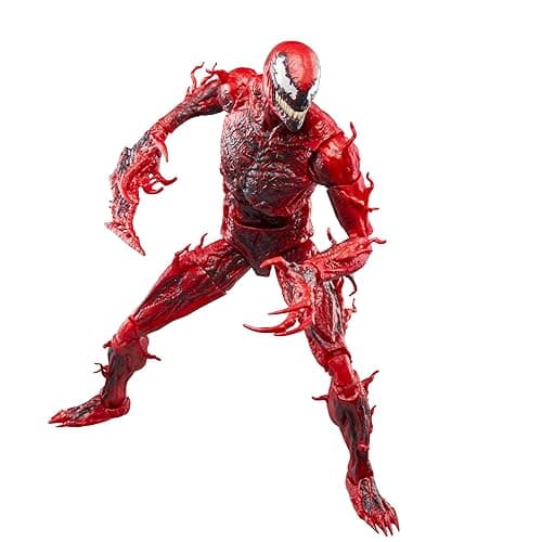 Marvel Legends Series Carnage, Venom: Let There Be Carnage Deluxe Collectible 6 Inch Action Figure thumbnail 3