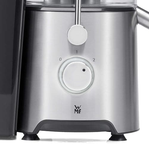 WMF Kult X Entsafter elektrisch Obst Gemüse aus Edelstahl, 500W, Saftmaschine, Slow Juicer für große Fruchtstücke, Saftkrug 1,2l, Schaumfilter, 2 Geschwindigkeitsstufen, edelstahl matt thumbnail 11